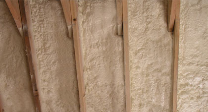 closed-cell spray foam for Salinas applications