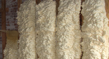 open-cell spray foam for Salinas applications